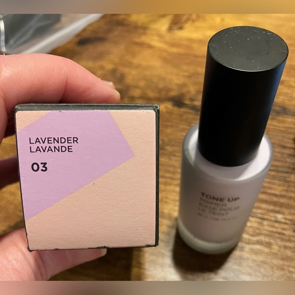 👵 LAVENDER PRIMER TONE UP Avon Face Shop Color Full Size Color Corrector NIB